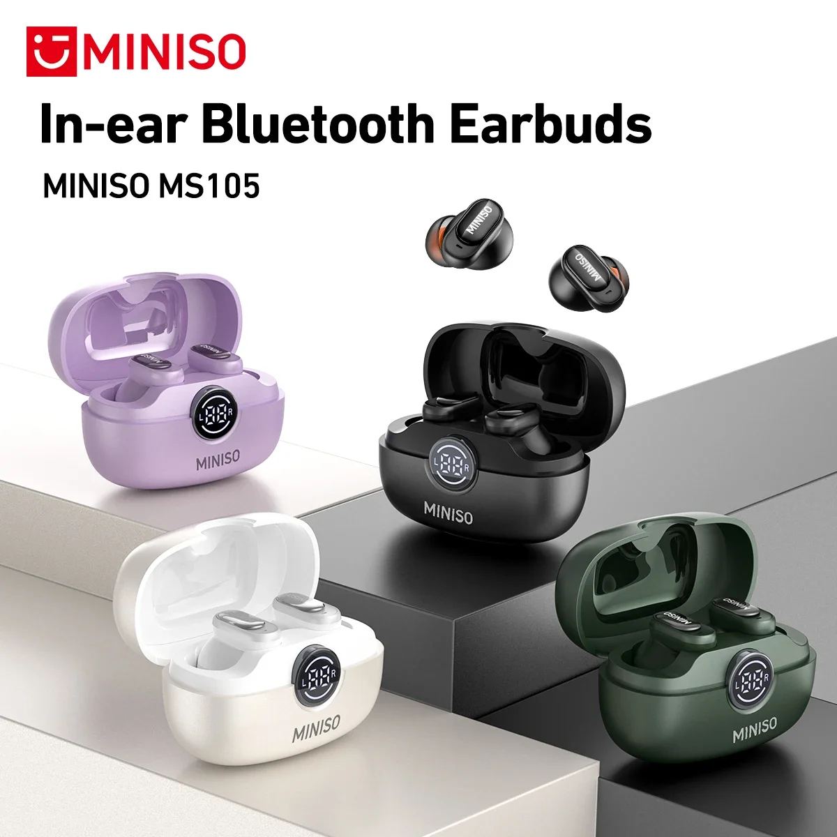 MINISO MS105 Bluetooth Earphon - Home Office Headset recension och pris