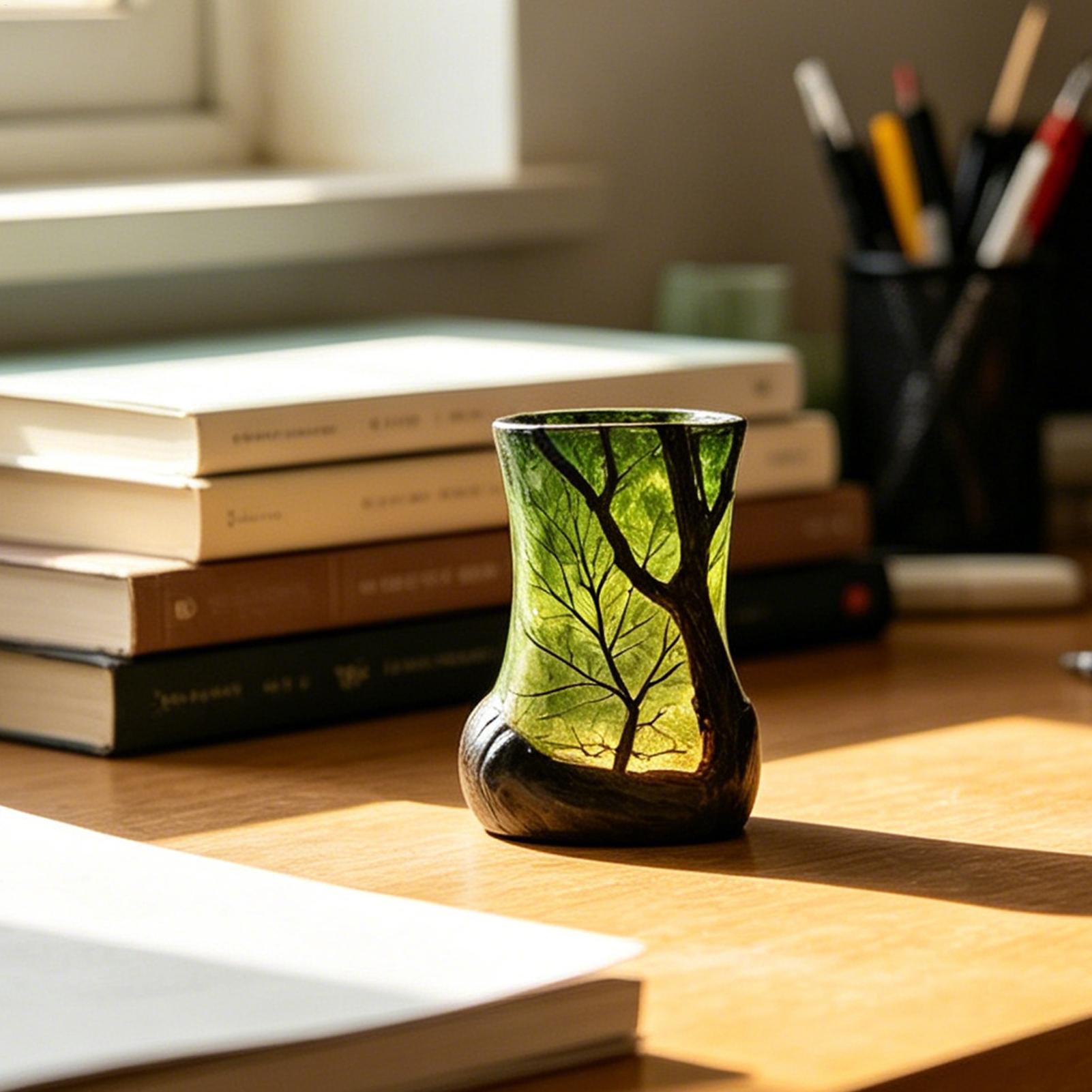 Bedside Table Lamp Forest Nigh - Home Office Setup recension och pris