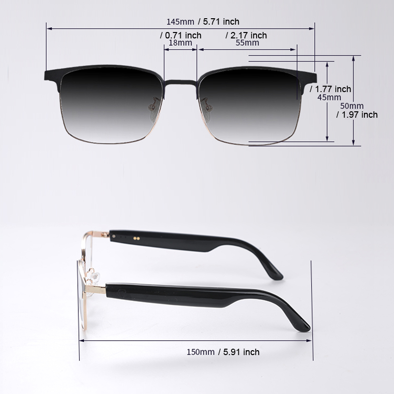 Koipsse Smart Glasses Metal Fr - Home Office Headset recension och pris