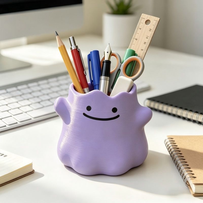 Cartoon Character Pen Holder C - Home Office Setup recension och pris