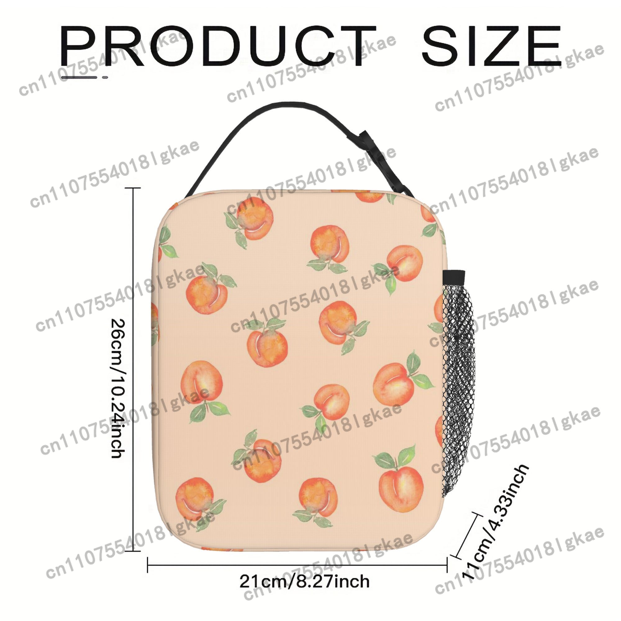 1pc Peach Pattern Insulated Th - Home Office Contact recension och pris