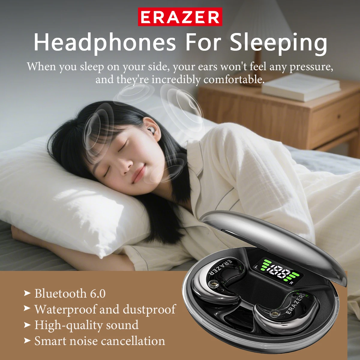 EARZER XF58 In-Ear Bluetooth H - Home Office Headset recension och pris