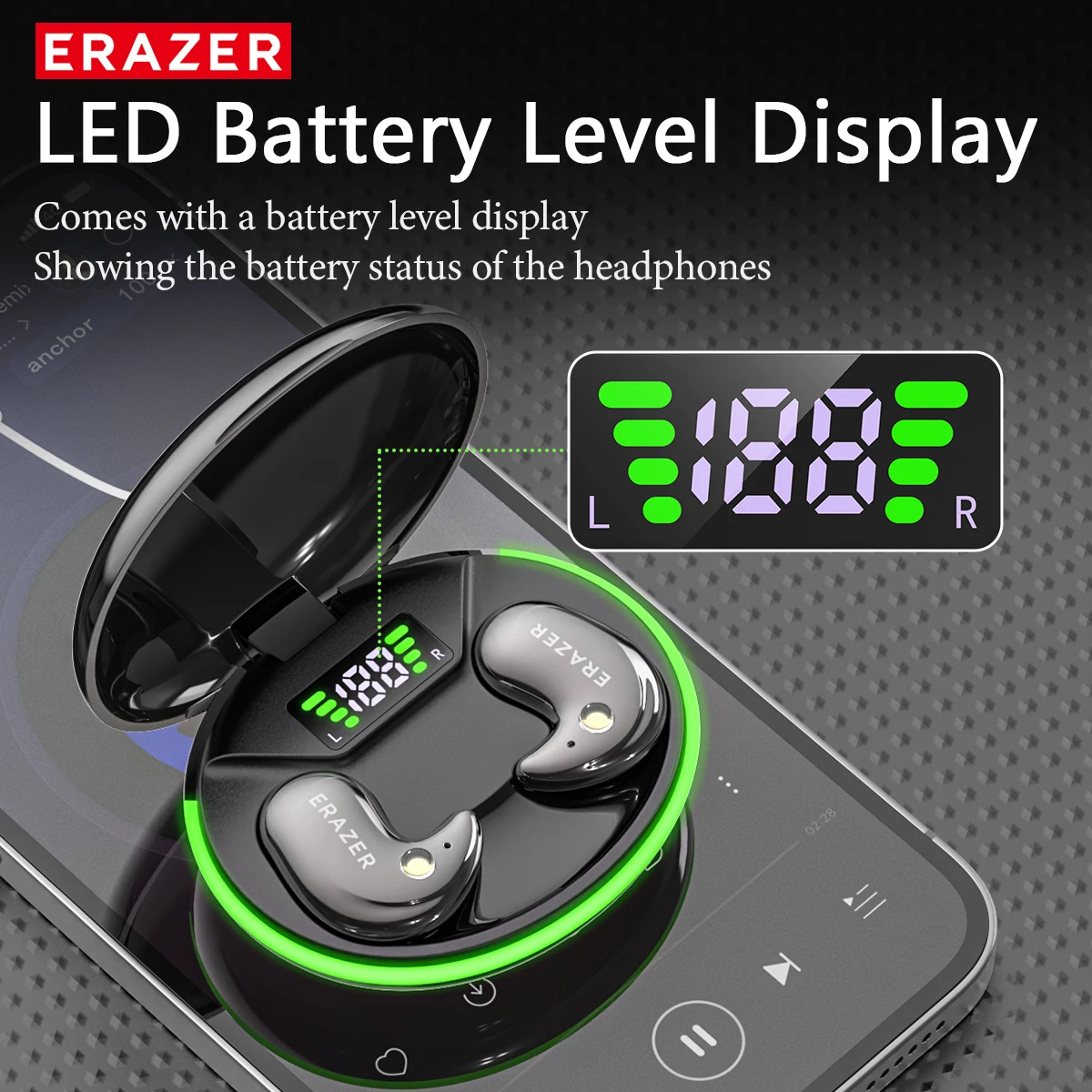 EARZER XF58 In-Ear Bluetooth H - Home Office Headset recension och pris