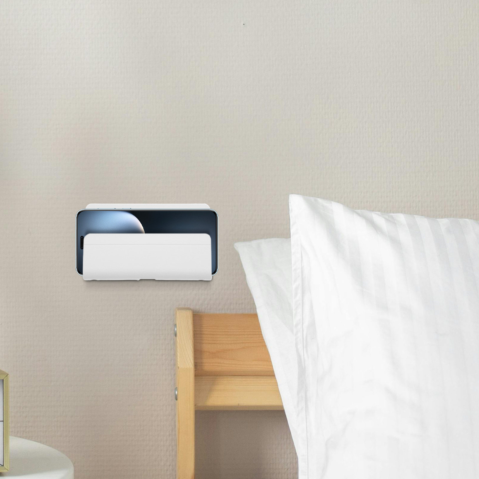 2Pcs Wall Mounted Phone Holder - Home Office Kitchen recension och pris