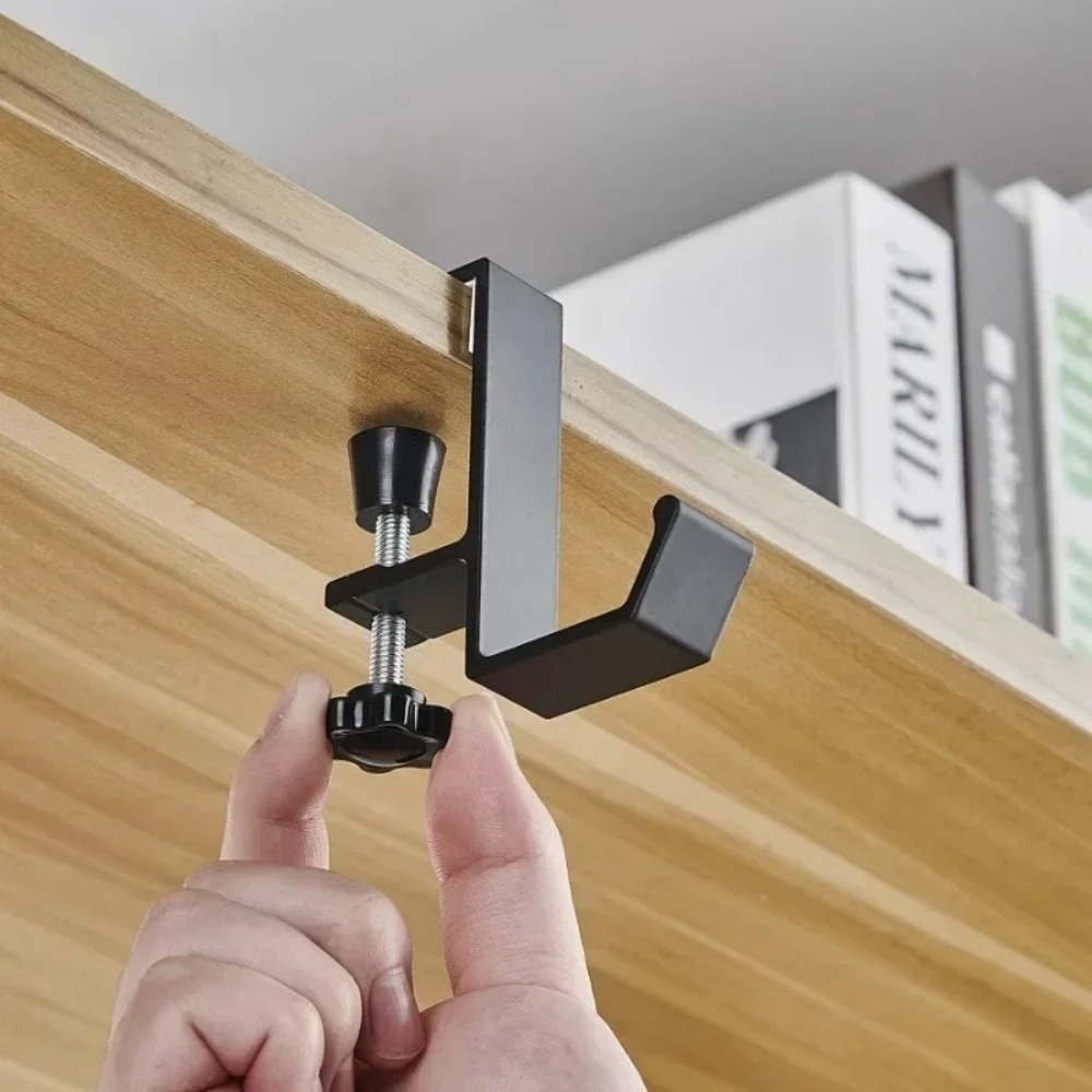 1/2pc Adjustable Desk Edge Hoo - Home Office Headset recension och pris
