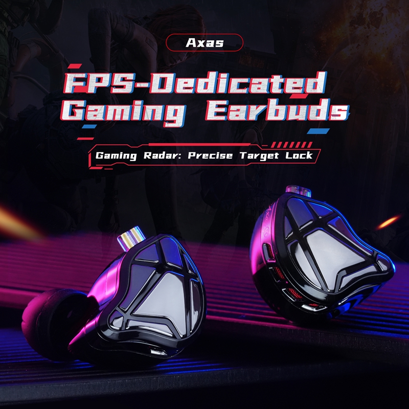  KZ Axas FPS Gaming IEM Headp - Home Office Headset recension och pris
